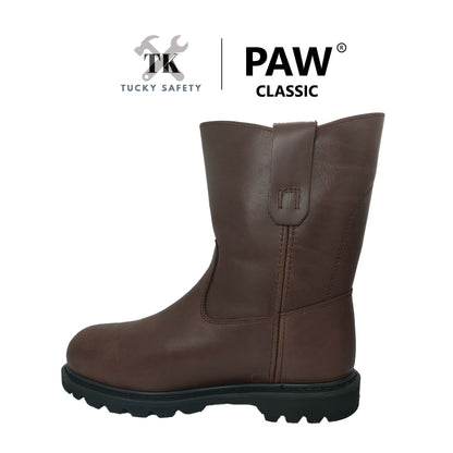 PC-301 [ PAW CLASSIC ] MEN'S HEAVY DUTY SAFETY BOOT / KASUT KERJA LELAKI SAFETY BOOT STEEL TOE STEEL PLATE SAFETY BOOT