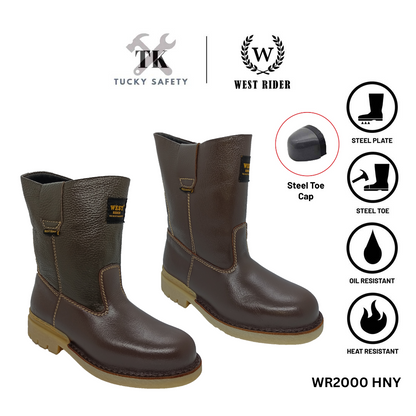 WR2000-HNY-LEATHER SAFETY BOOT