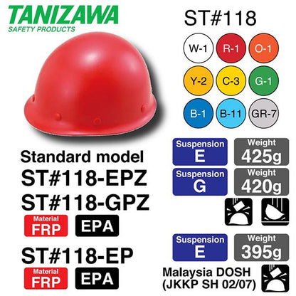 TANIZAWA SAFETY HELMET / HEAD PROTECTIVE / TOPI KESELAMATAN ( READY STOCK )