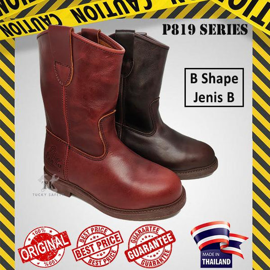 P819 SERIES JENIS B / B SHAPE PAWSU MEN'S SAFETY BOOT / HEAVY DUTY SAFETY BOOT / KASUT KERJA LELAKI