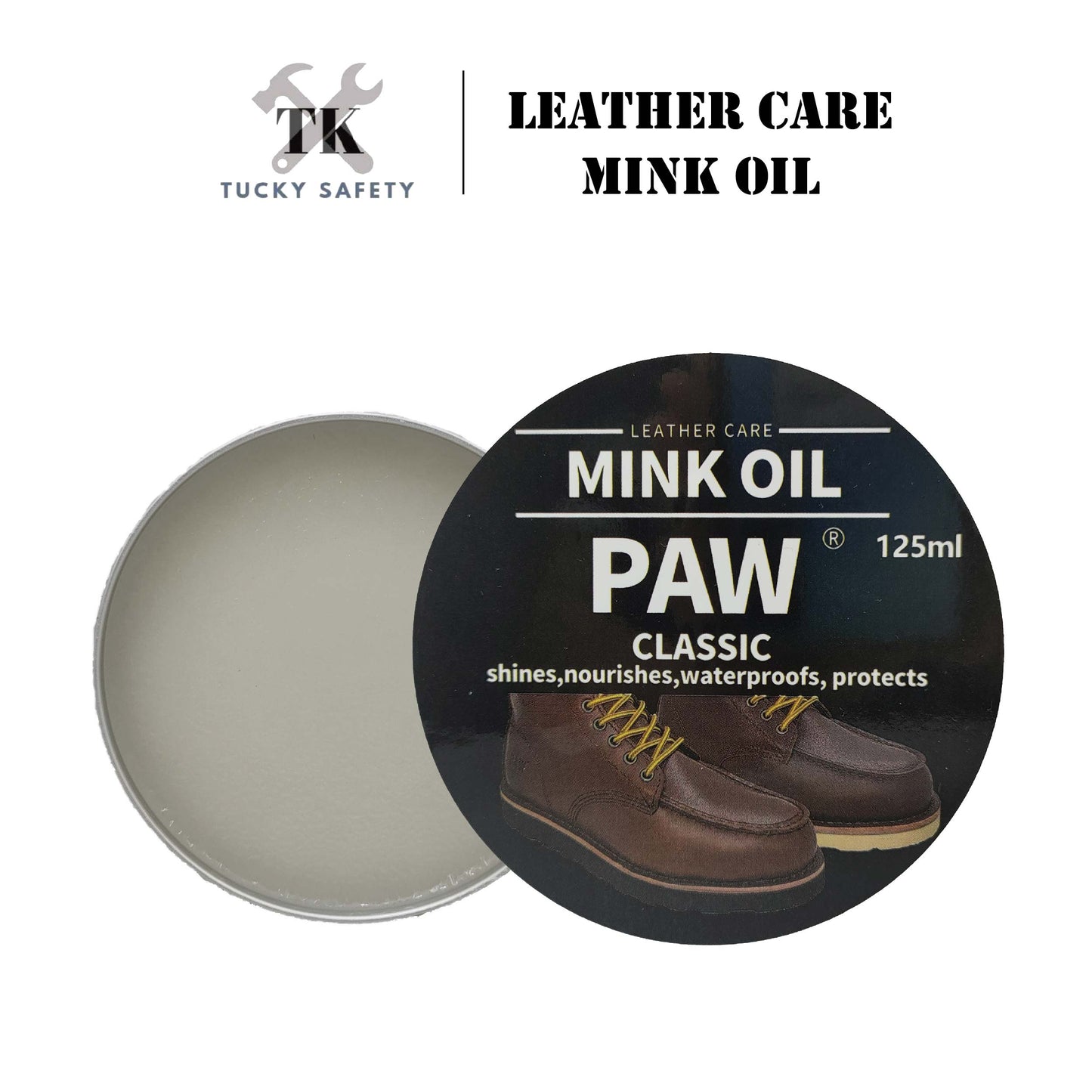 PAW MINK OIL & SHOE BRUSH