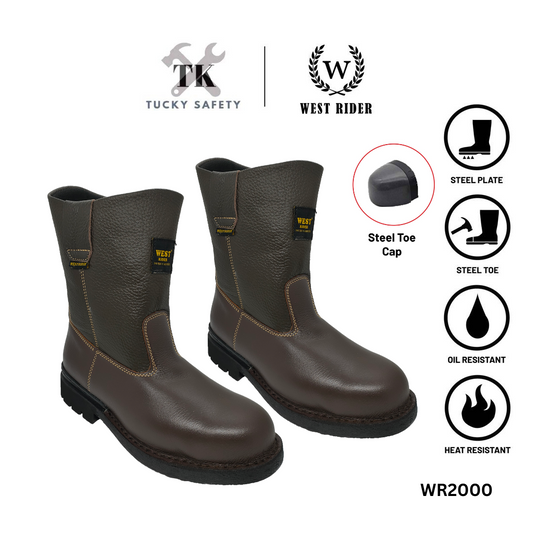 WR2000-LEATHER SAFETY BOOT