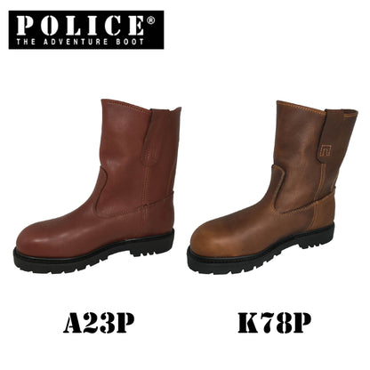 9123 Series POLICE SAFETY BOOT 9123-A23P / 9123-K78P [ KULIT TEBAL SAFETY BOOT ]