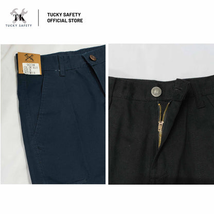 923 [ TK ] MEN'S HEAVY DUTY WORKING PANTS KAIN TEBAL THICK FABRIC CARGO PANTS  SELUAR KERJA SELUAR CARGO