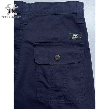 923 [ TK ] MEN'S HEAVY DUTY WORKING PANTS KAIN TEBAL THICK FABRIC CARGO PANTS  SELUAR KERJA SELUAR CARGO