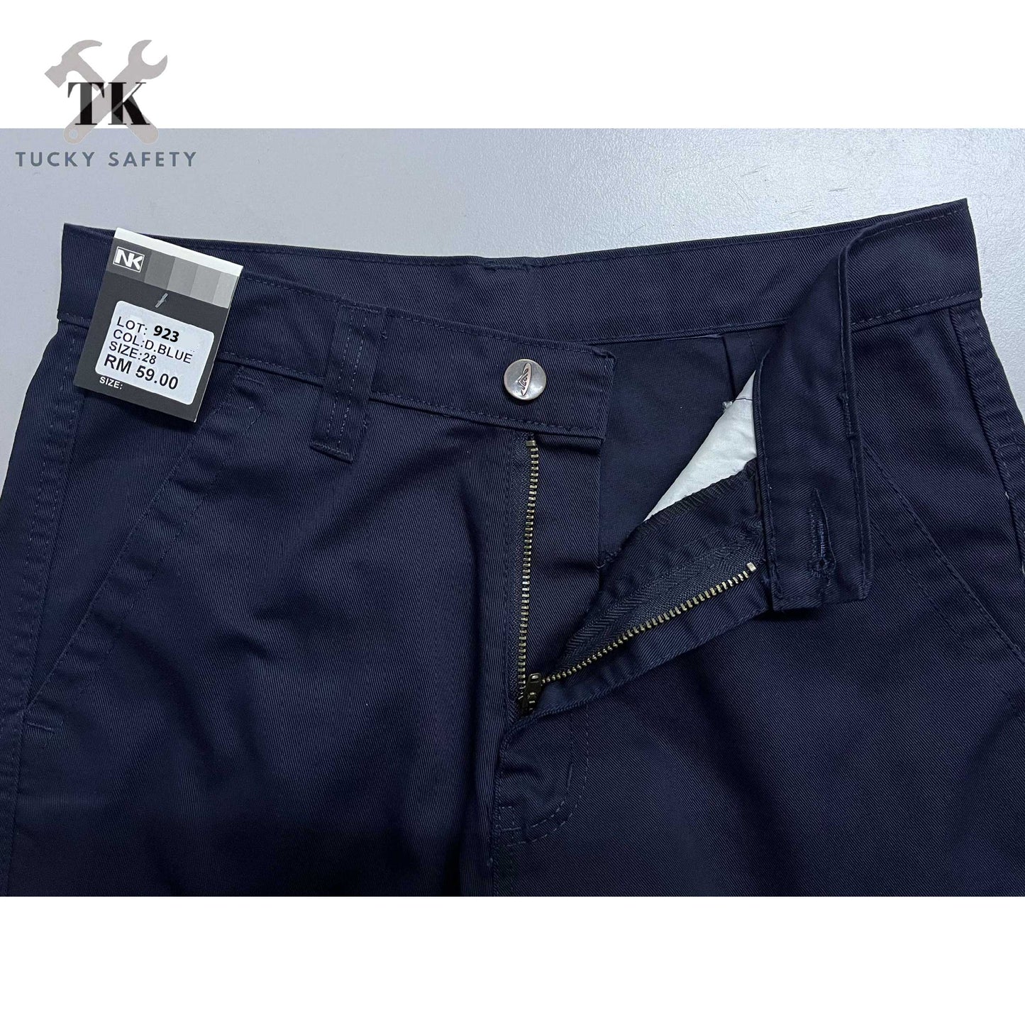 923 [ TK ] MEN'S HEAVY DUTY WORKING PANTS KAIN TEBAL THICK FABRIC CARGO PANTS  SELUAR KERJA SELUAR CARGO