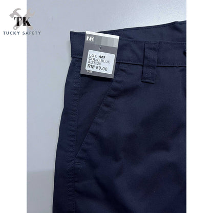 923 [ TK ] MEN'S HEAVY DUTY WORKING PANTS KAIN TEBAL THICK FABRIC CARGO PANTS  SELUAR KERJA SELUAR CARGO