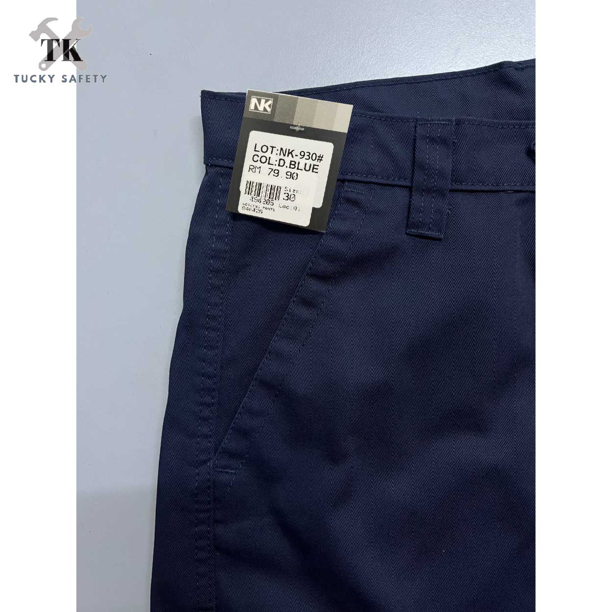 930 SERIES ( DOUBLE LINE ) MEN'S REFLECTIVE LINE TWO LINE WORKING PANTS STRAIGHT CUT / CARGO PANTS / SELUAR KERJA LELAKI