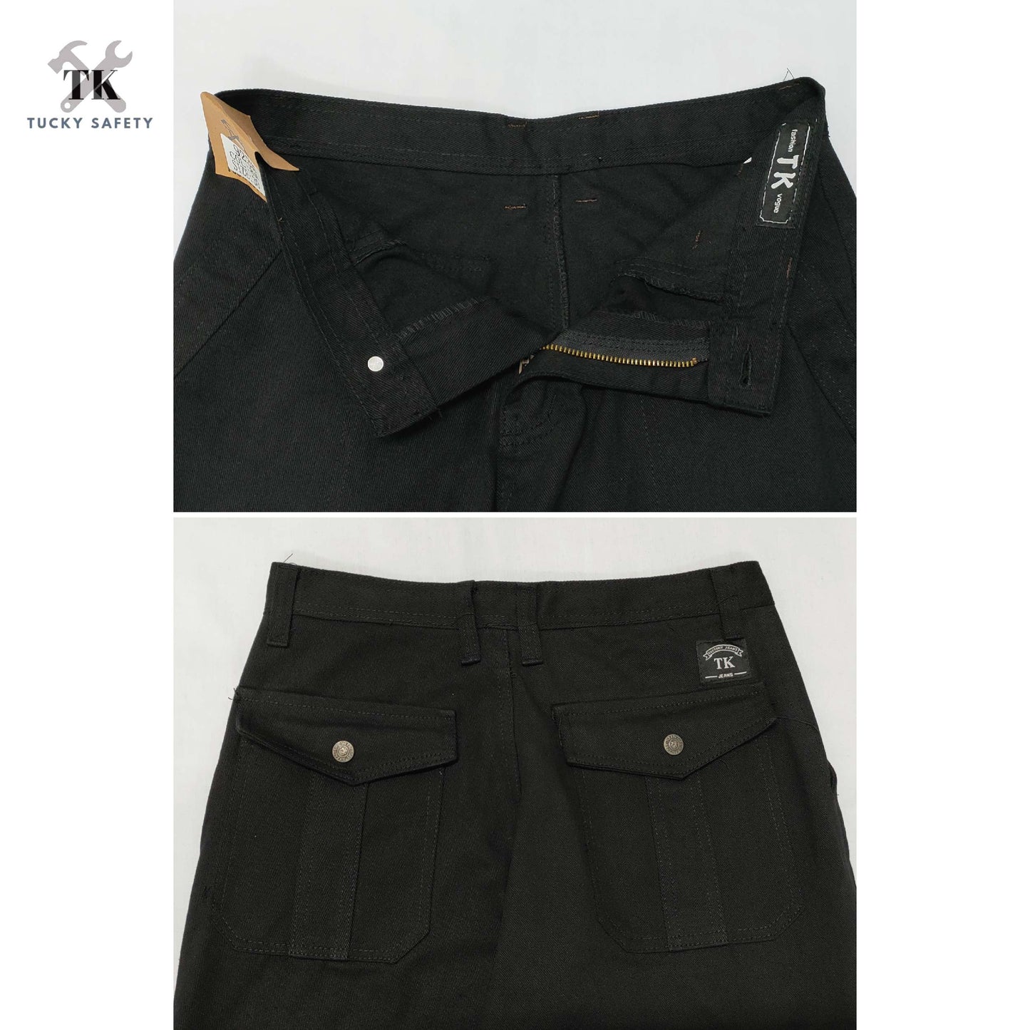 923 [ TK ] MEN'S HEAVY DUTY WORKING PANTS KAIN TEBAL THICK FABRIC CARGO PANTS  SELUAR KERJA SELUAR CARGO