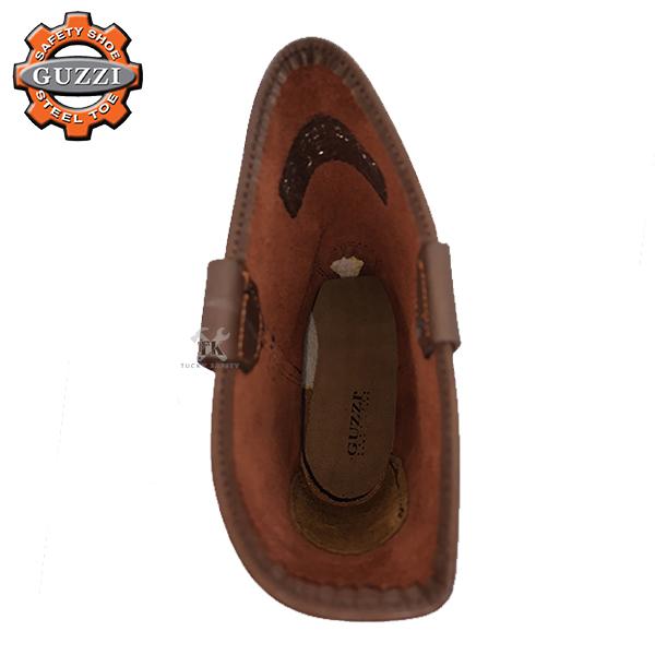 302 SERIES GUZZI SAFETY BOOT / HEAVY DUTY SAFETY BOOT / KASUT KERJA SAFETY BOOT 2058 - DARK BROWN