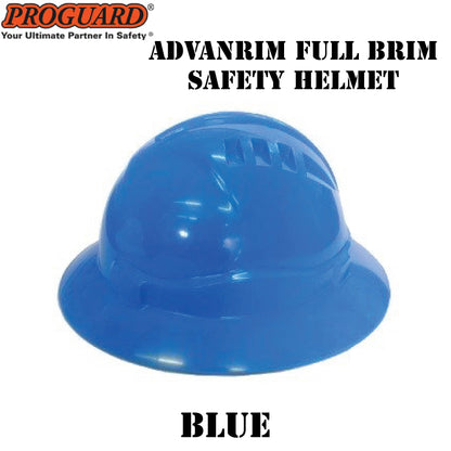 PROGUARD ADVANRIM FULL BRIM INDUSTRIAL SAFETY HELMET - TOPI KESELAMATAN - HEAD PROTECTIVE READY STOCK