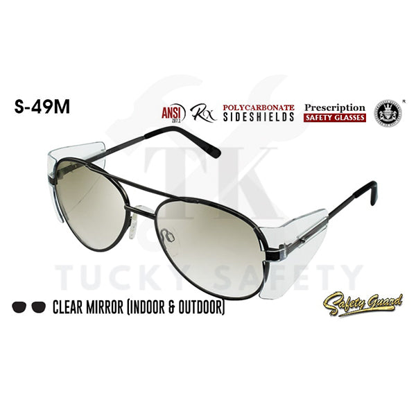 S-49M - SAFETY GUARD SUNGLASSES / WORK EYEWEAR PROTECTIVE PROTECTION GOGGLE SPECTACLES / CERMIN MATA KERJA