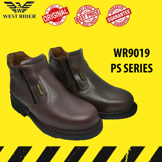 WR9019 PS - WEST RIDER SAFETY BOOT / KASUT SAFETY KERJA / LEATHER SAFETY BOOT