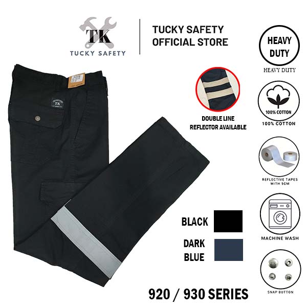 920 & 930 SERIES  MEN'S REFLECTIVE WORKING PANTS STRAIGHT CUT / CARGO PANTS / SELUAR KERJA LELAKI