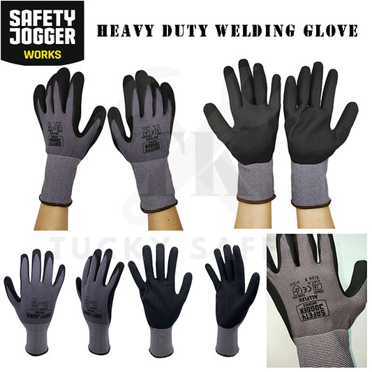 SAFETY JOGGER WORKS HEAVY DUTY WELDING GLOVE / HEAVY DUTY SAFETY SARUNG TANGAN ( READY STOCK ) ST JOGGER GLOVE