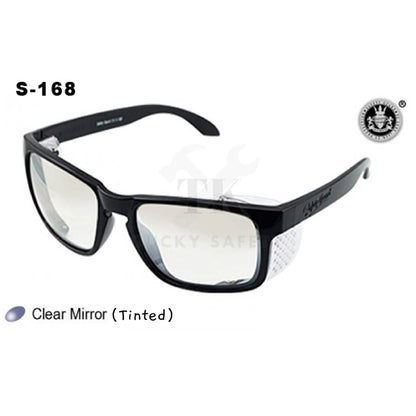 S-168 - SAFETY GUARD SUNGLASSES / WORK EYEWEAR PROTECTIVE PROTECTION GOGGLE SPECTACLES / CERMIN MATA KERJA