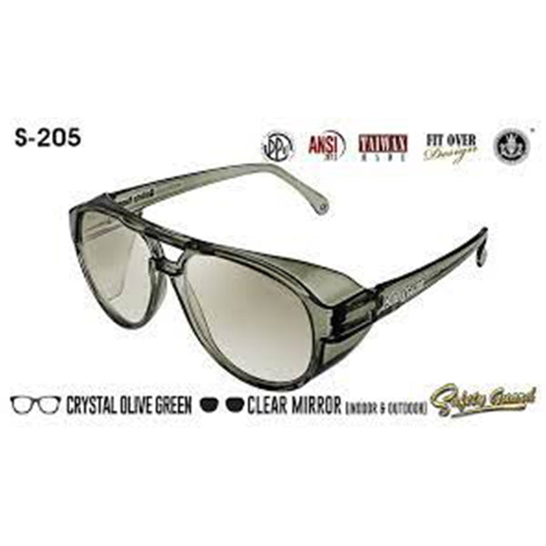 S-205 - SAFETY GUARD SUNGLASSES / WORK EYEWEAR PROTECTIVE PROTECTION GOGGLE SPECTACLES / CERMIN MATA KERJA