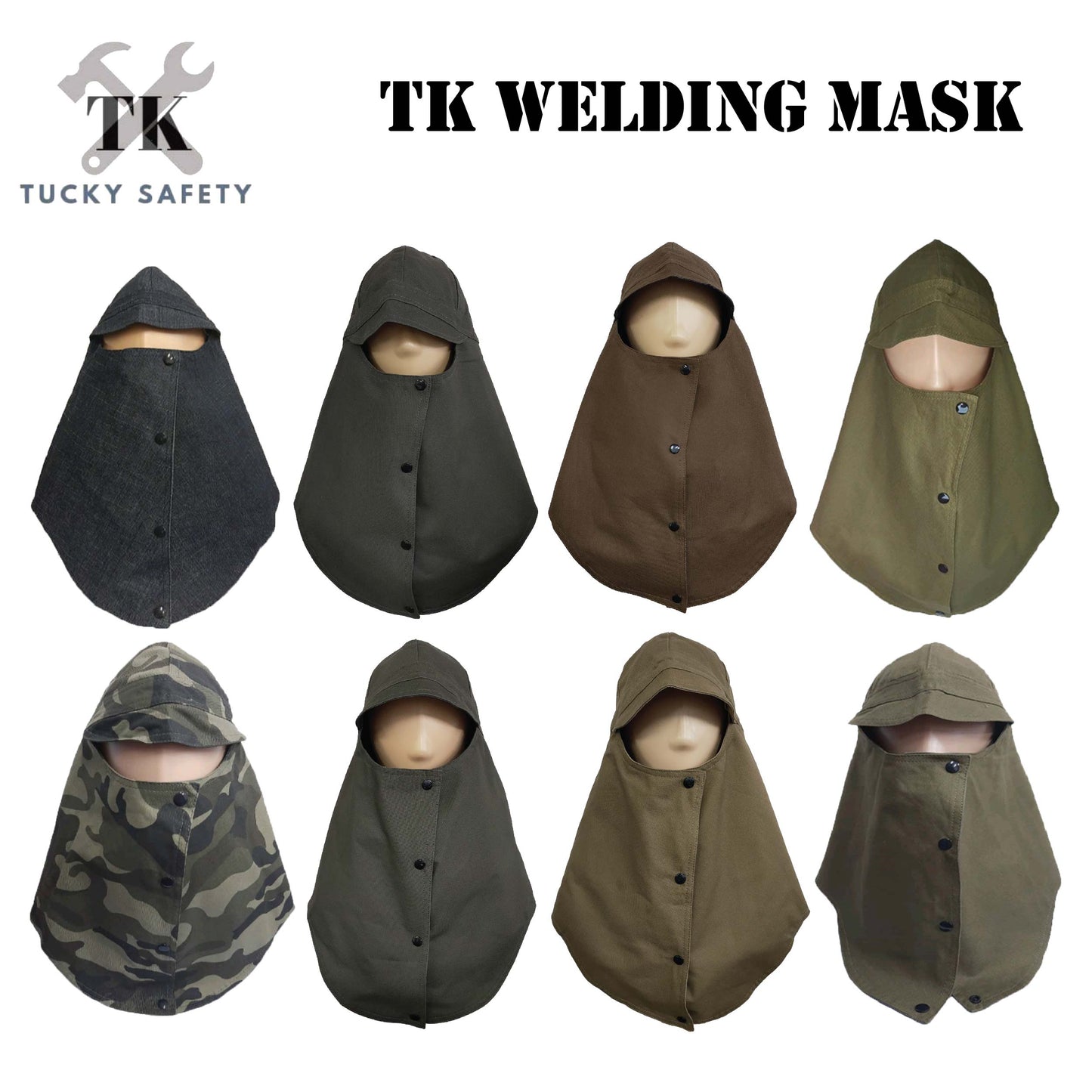 TK2850 - TK WELDING MASK / WELDING CAP / TOPI WELDER - ALL COLOR SERIES