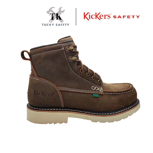 FL2840-BR [ KICKERS ] MEN SAFETY BOOT LACE UP HEAVY DUTY SAFETY BOOT