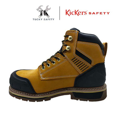 FL2986 SERIES [ KICKERS ] MEN SAFETY BOOT LACE UP HEAVY DUTY SAFETY BOOT