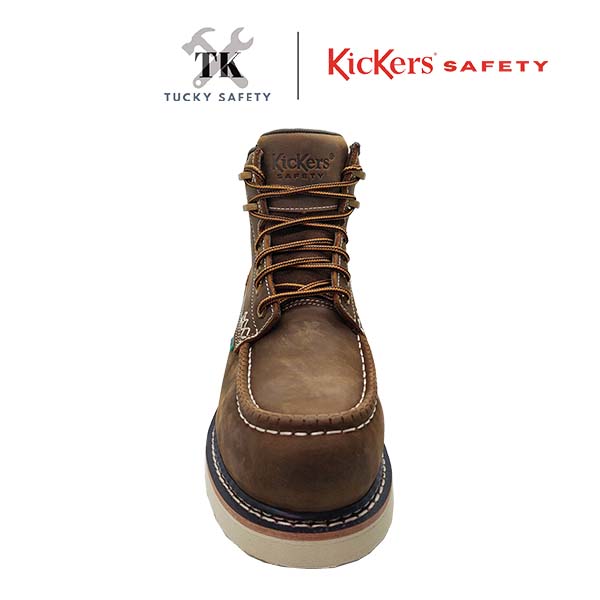 FL2840-BR [ KICKERS ] MEN SAFETY BOOT LACE UP HEAVY DUTY SAFETY BOOT