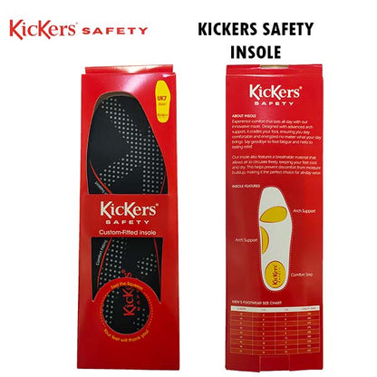 ( SIZE 6-11 ) KICKERS MEN SAFETY SHOES INSOLE / TAPAK LAPIS KASUT KERJA INSOLE MEN'S DUAL COMFORT INSOLES