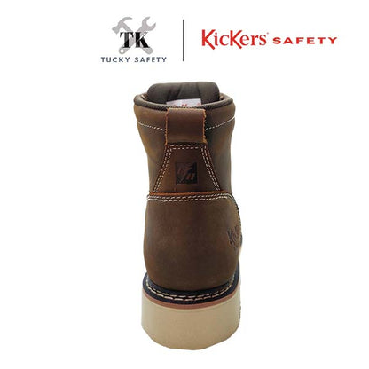 FL2840-BR [ KICKERS ] MEN SAFETY BOOT LACE UP HEAVY DUTY SAFETY BOOT