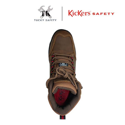 FL1998 SERIES [ KICKERS ] MEN SAFETY BOOT LACE UP HEAVY DUTY SAFETY BOOT