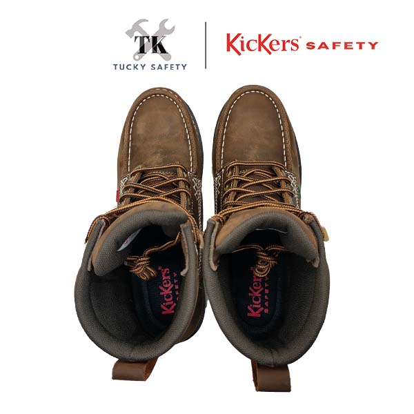 FL2840-BR [ KICKERS ] MEN SAFETY BOOT LACE UP HEAVY DUTY SAFETY BOOT