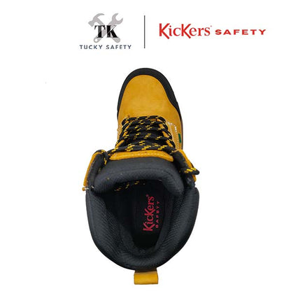 FL2986 SERIES [ KICKERS ] MEN SAFETY BOOT LACE UP HEAVY DUTY SAFETY BOOT