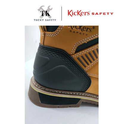 FL2986 SERIES [ KICKERS ] MEN SAFETY BOOT LACE UP HEAVY DUTY SAFETY BOOT