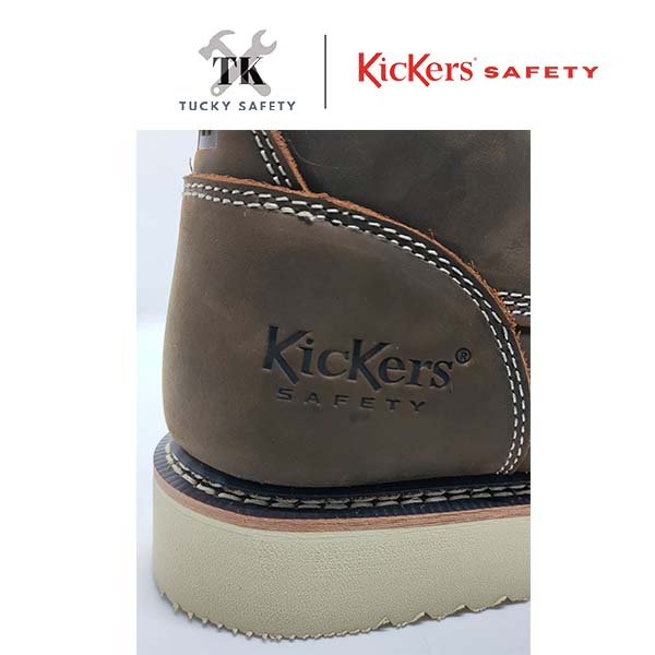FL2840-BR [ KICKERS ] MEN SAFETY BOOT LACE UP HEAVY DUTY SAFETY BOOT