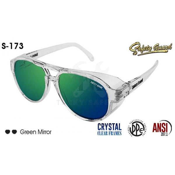 S-173 - SAFETY GUARD SUNGLASSES / WORK EYEWEAR PROTECTIVE PROTECTION GOGGLE SPECTACLES / CERMIN MATA KERJA