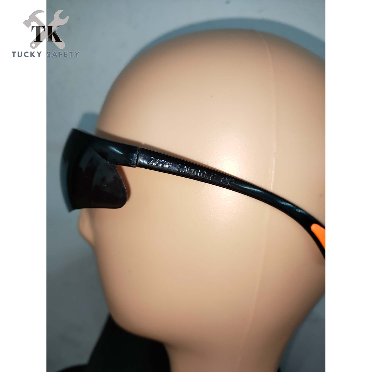 1 PCS SAFETY GOGGLES BLACK OR CLEAR TRANSPARENT SAFETY GOGGLES WORKING PROTECTIVE EYE PROTECTION 467519 TUCKY MATA