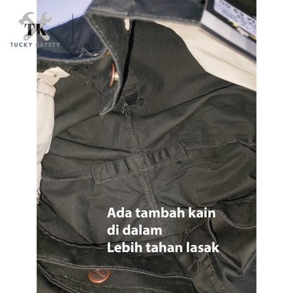 NK-8500 MEN'S REFLECTIVE WORKING PANTS STRAIGHT CUT / CARGO PANTS / SELUAR KERJA LELAKI SELUAR KERJA PANTULAN CAHAYA