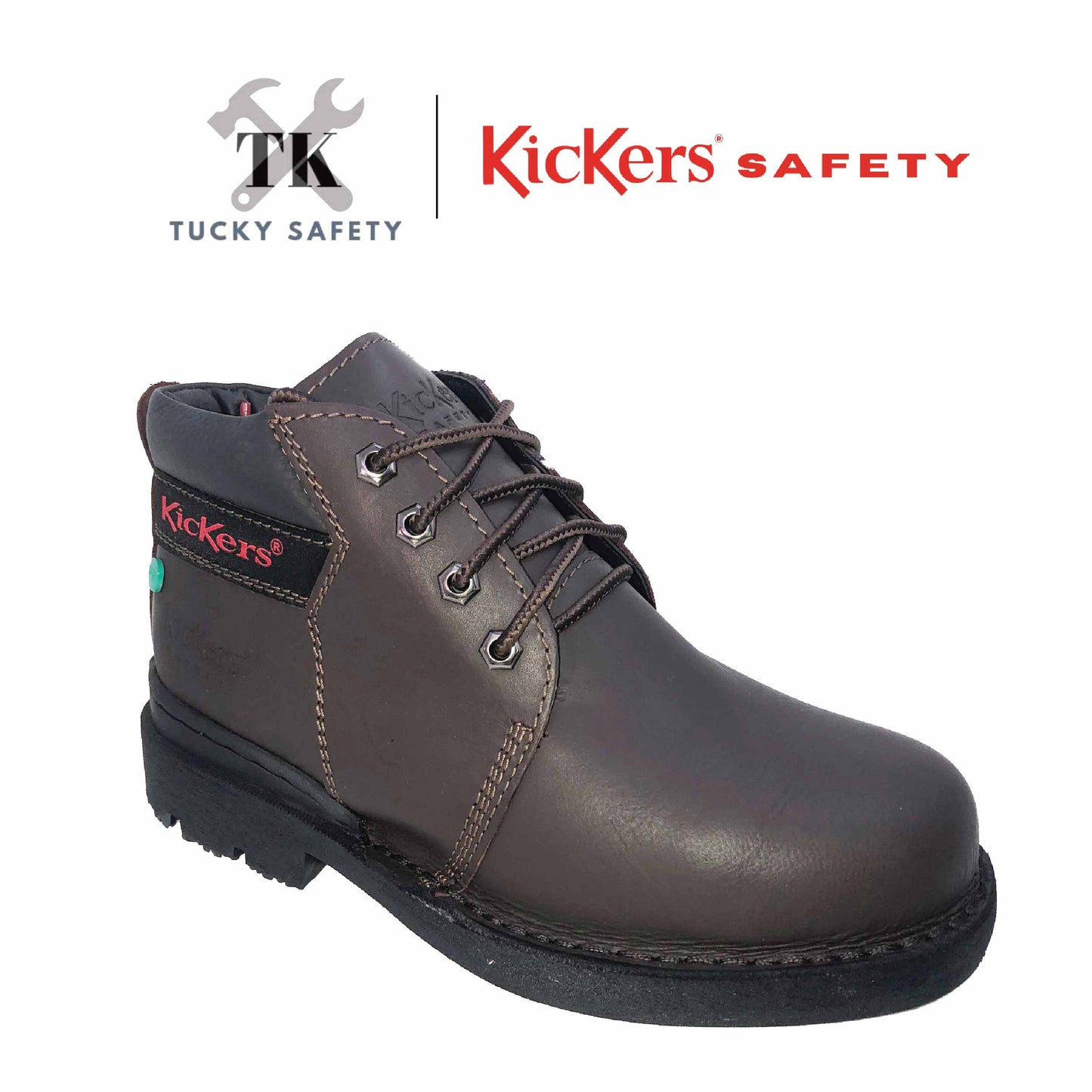 KK600 [ KICKERS ] MEN SAFETY BOOT LACE UP HEAVY DUTY STEEL TOE STEEL PLATE HEAT RESISTANT SLIP RESISTANT SAFETY BOOT