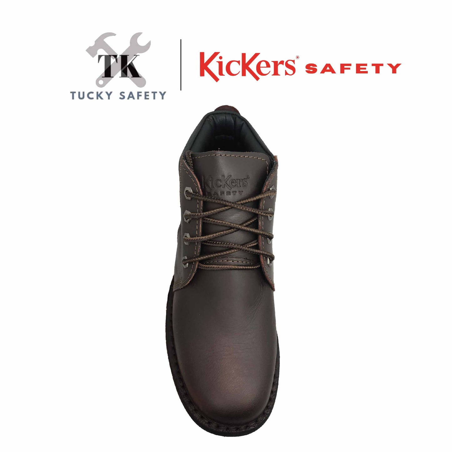 KK600 [ KICKERS ] MEN SAFETY BOOT LACE UP HEAVY DUTY STEEL TOE STEEL PLATE HEAT RESISTANT SLIP RESISTANT SAFETY BOOT