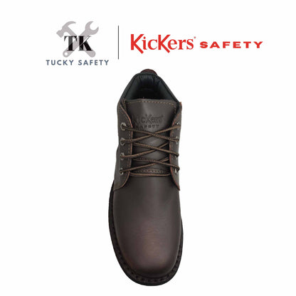 KK600 [ KICKERS ] MEN SAFETY BOOT LACE UP HEAVY DUTY STEEL TOE STEEL PLATE HEAT RESISTANT SLIP RESISTANT SAFETY BOOT