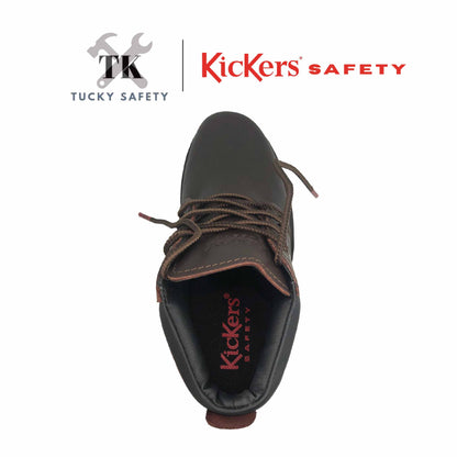 KK600 [ KICKERS ] MEN SAFETY BOOT LACE UP HEAVY DUTY STEEL TOE STEEL PLATE HEAT RESISTANT SLIP RESISTANT SAFETY BOOT