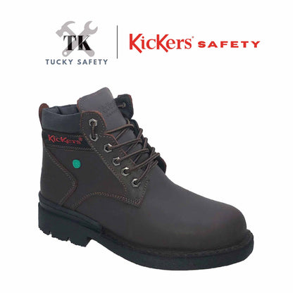 KK602 [ KICKERS ] MEN SAFETY BOOT LACE UP HEAVY DUTY STEEL TOE STEEL PLATE HEAT RESISTANT SLIP RESISTANT SAFETY BOOT