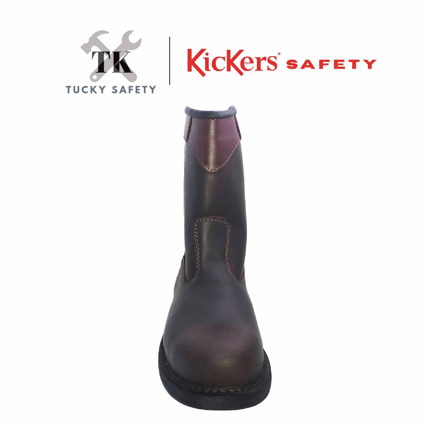 KK603 [ KICKERS ] MEN SAFETY BOOT HIGH CUT HEAVY DUTY STEEL TOE STEEL PLATE HEAT RESISTANT SLIP RESISTANT SAFETY BOOT