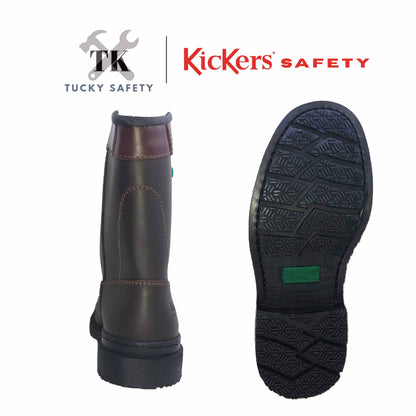 KK603 [ KICKERS ] MEN SAFETY BOOT HIGH CUT HEAVY DUTY STEEL TOE STEEL PLATE HEAT RESISTANT SLIP RESISTANT SAFETY BOOT
