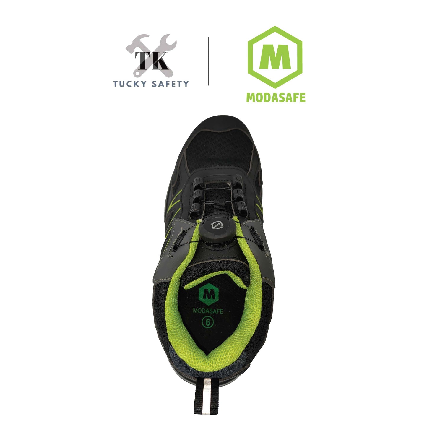 M-211 [ MODASAFE ] EXTREMELY LIGHT SPORT SAFETY SHOE ESD SIRIM DOSH WORK SHOE NON-METALLIC PROTECTIVE MIDSOLE