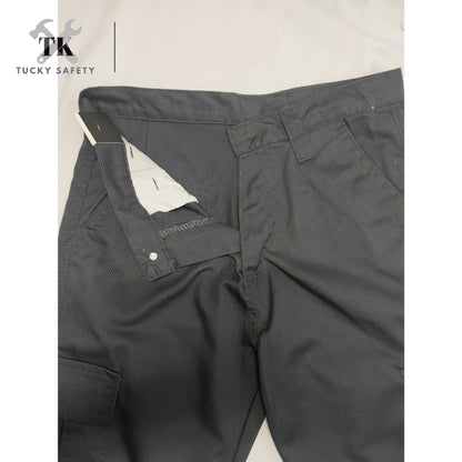NK-8500 NK WORKING LONG PANTS WITH 2 REFLECTOR / STRAIGHT CUT CARGO PANTS / SELUAR PANJANG KERJA 2 LINE PANTULAN 2 GARIS LINE PANTUL
