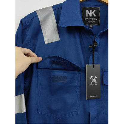 2869K Button - SIZE XS - 6XL PPE SAFETY JACKET / BAJU KERJA / CLOTHES ( BUTTON SERIES )