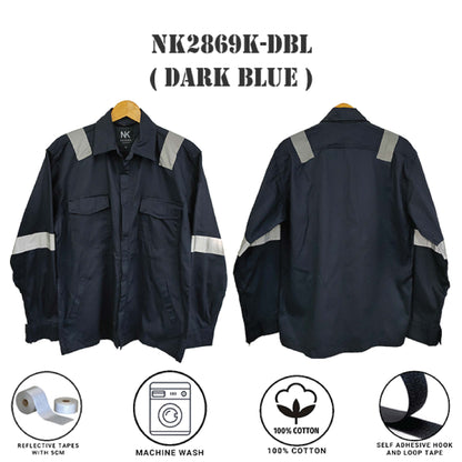 SIZE XS - 6XL PPE SAFETY JACKET / BAJU KERJA / CLOTHES 2869K SERIES