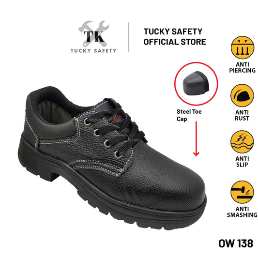 OW138 - MEN'S SAFETY SHOES / HEAVY DUTY WORKING SHOES / KASUT KERJA LELAKI