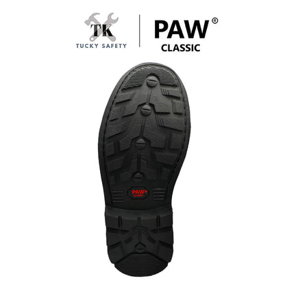 P121-LBR [ PAW CLASSIC ] MEN'S HEAVY DUTY SAFETY BOOT / KASUT KERJA LELAKI SAFETY BOOT STEEL TOE STEEL PLATE SAFETY BOOT