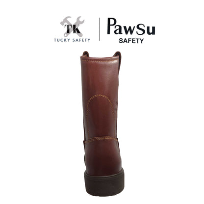 PS215 SERIES PAWSU MEN'S SAFETY BOOT / STEEL TOE PLATE HEAVY DUTY SAFETY BOOT / KASUT KERJA LELAKI