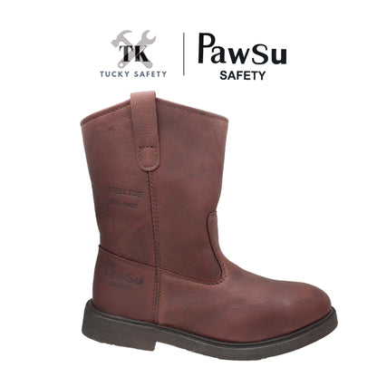 PS801 SERIES PAWSU MEN'S SAFETY BOOT / STEEL TOE PLATE HEAVY DUTY SAFETY BOOT / KASUT KERJA LELAKI